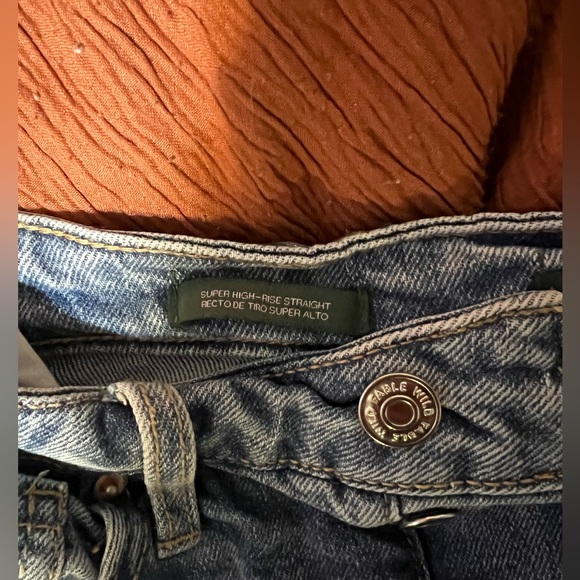 Wild Fable Super High-Rise Straight Jeans - Picture 3 of 4